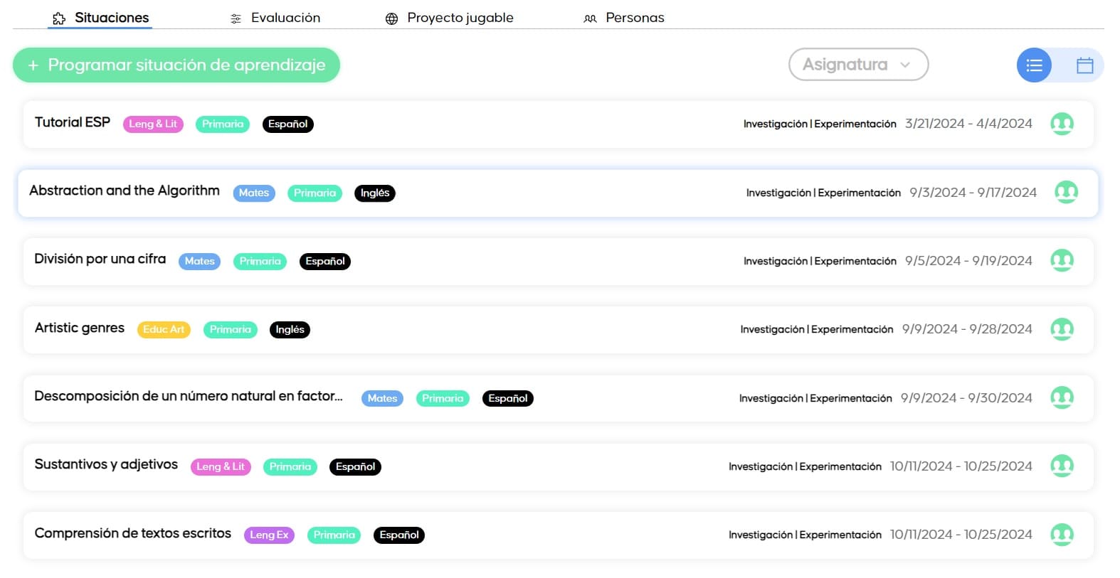 Proyecto transversal